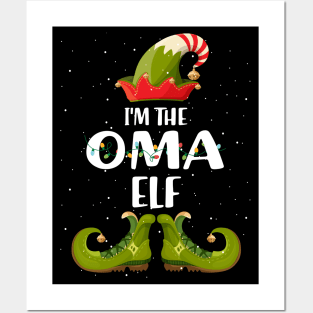 Im The Oma Elf Christmas Posters and Art